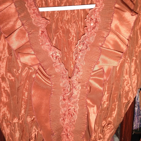 MK SOLO "VANESSA" TAFFETA BLOUSE - Picture 6 of 11